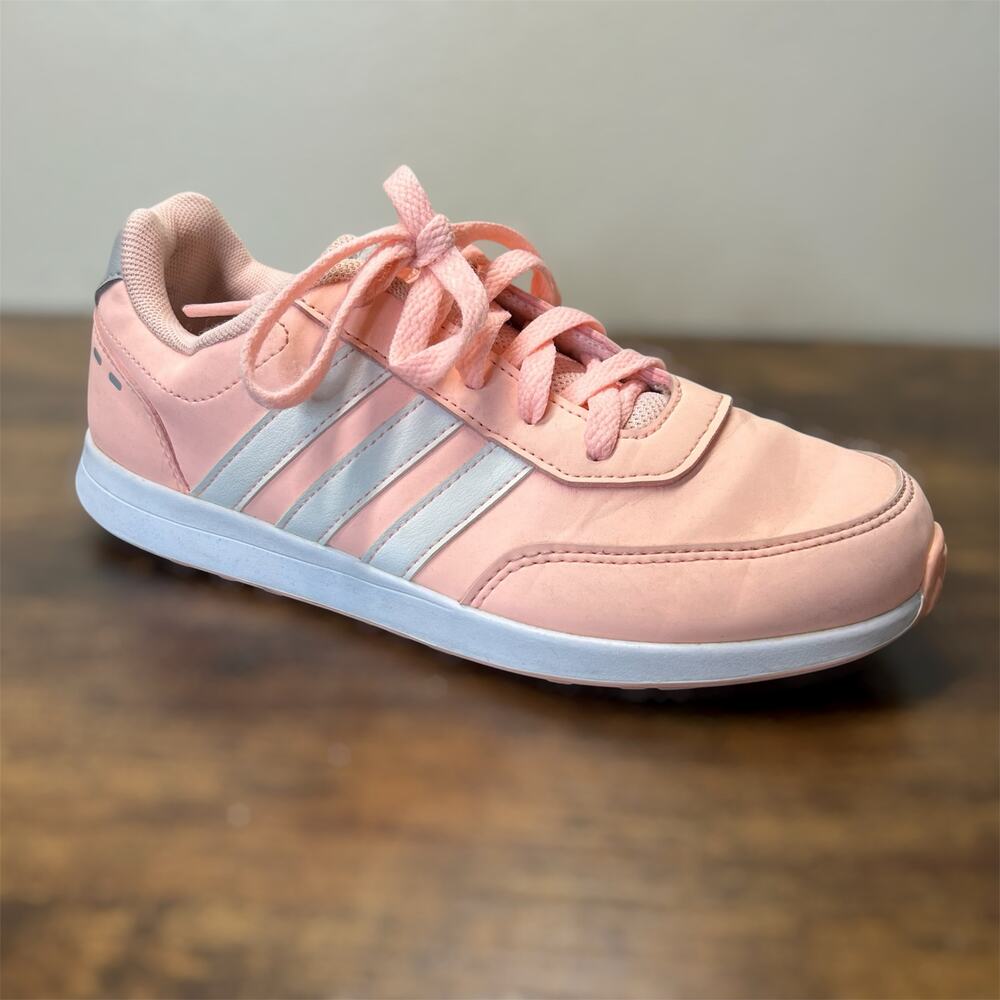 Adidas VS Switch Sneakers 4 Kids Girls Lifestyle Running Peach Youth Sporty Low